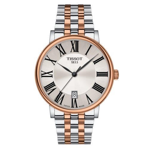Tissot Carson Premium Quartz 40 Stainless Steel - Rose Gold / Silver / Bracelet